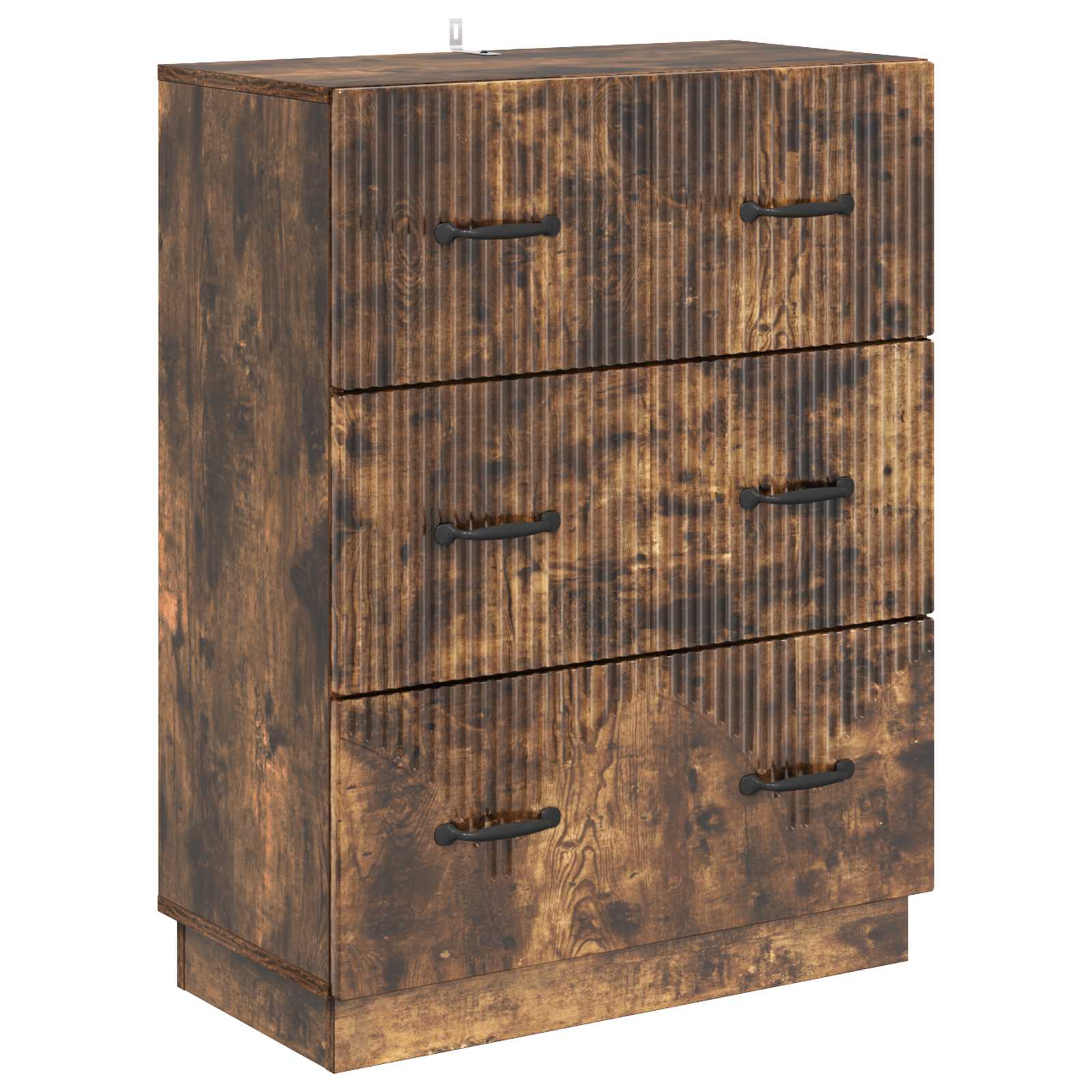 Armoire à tiroirs Chêne fumé 66 x 34,5 x 87 cm - XIOS