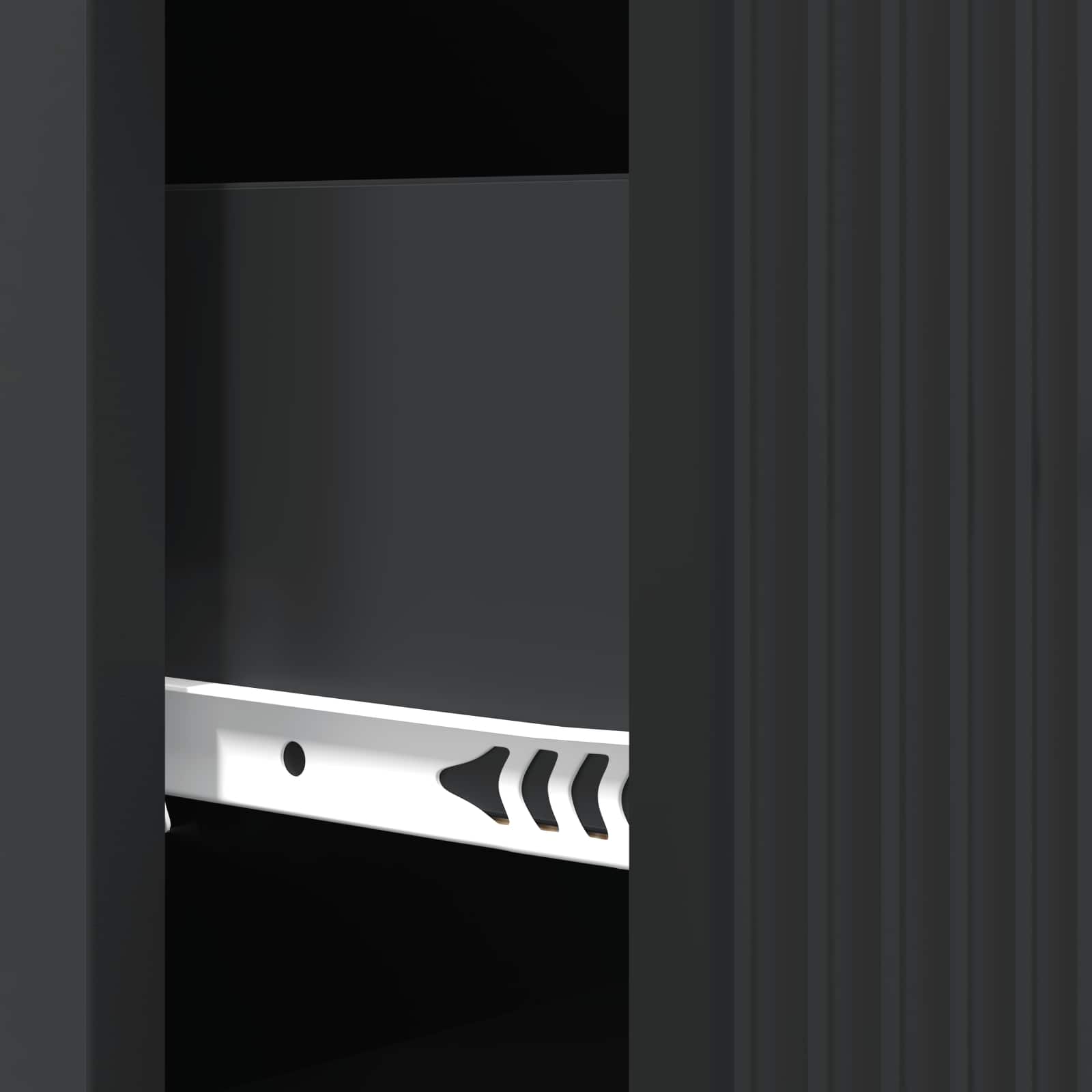 Armoire à tiroirs Noir 33 x 34,5 x 87 cm Bois d'ingénierie - XIOS