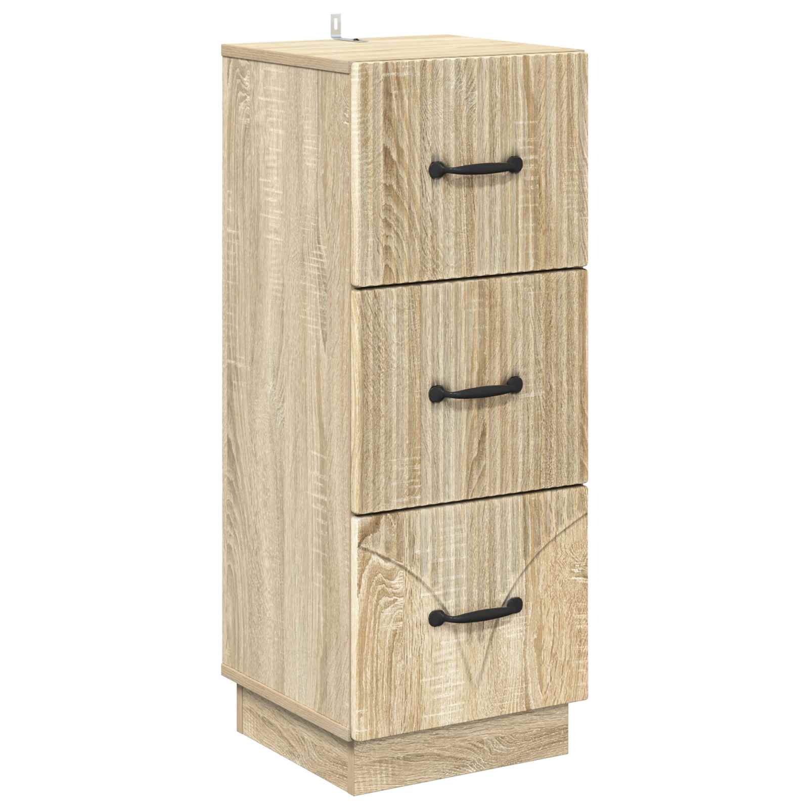 Armoire à tiroirs Chêne Sonoma 33 x 34,5 x 87 cm - XIOS