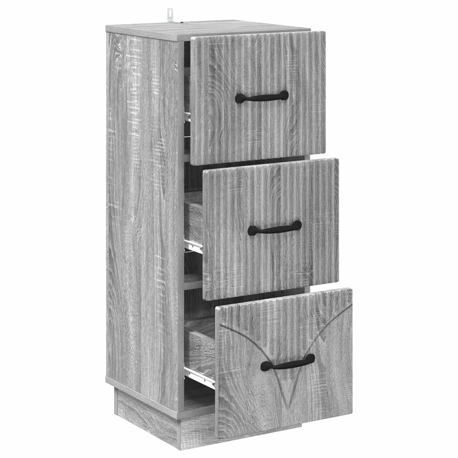 Armoire à tiroirs Sonoma gris 33 x 34,5 x 87 cm - XIOS