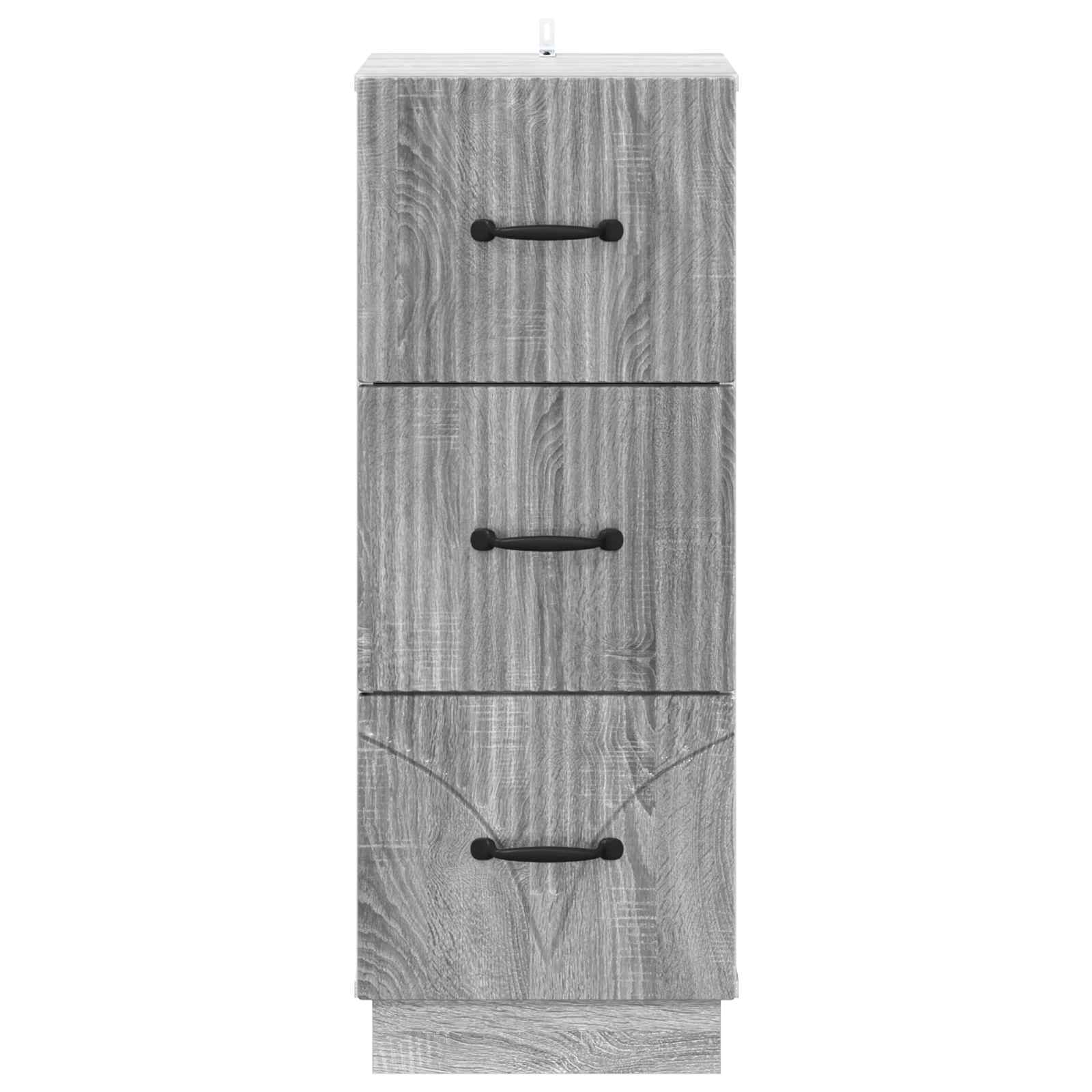 Armoire à tiroirs Sonoma gris 33 x 34,5 x 87 cm - XIOS