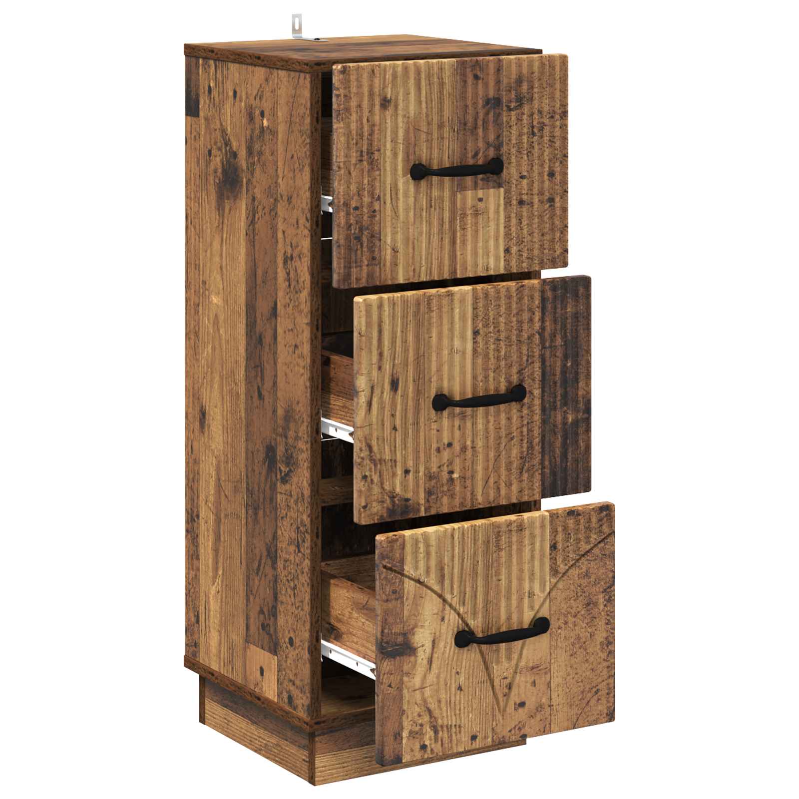 Armoire à tiroirs Bois ancien 33 x 34,5 x 87 cm - XIOS