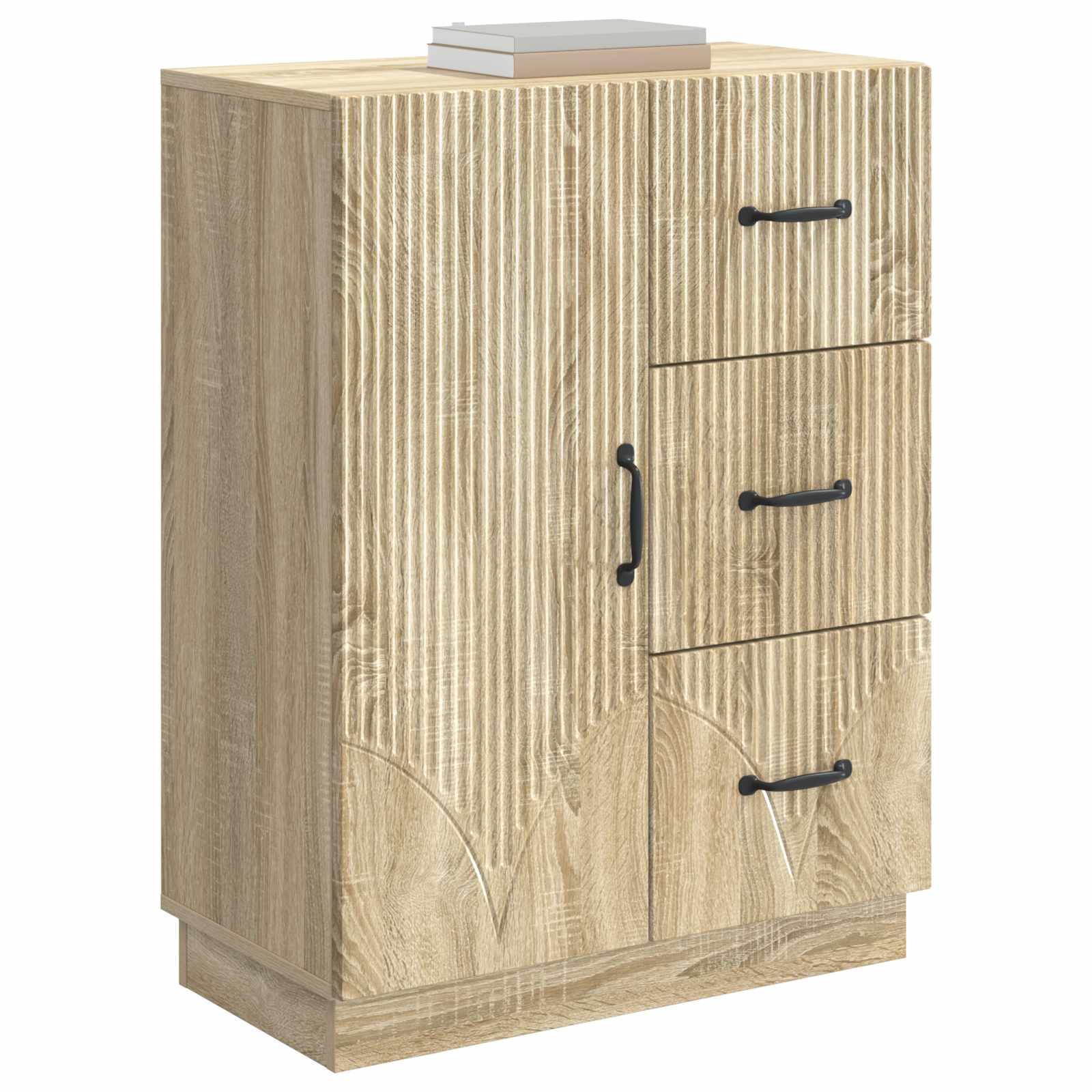 Buffet Chêne Sonoma 66 x 34,5 x 87 cm Bois d'ingénierie - XIOS