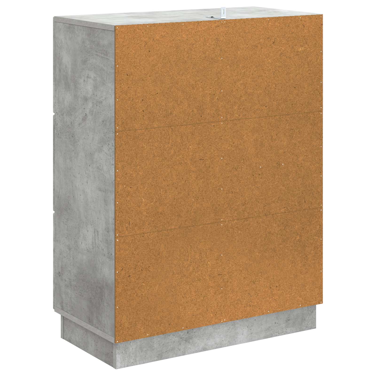 Buffet Gris béton 66 x 34,5 x 87 cm Bois d'ingénierie - XIOS