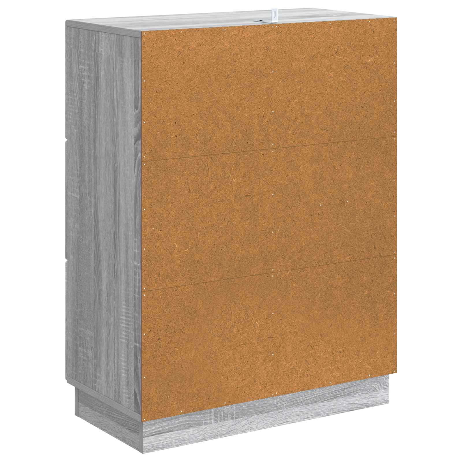 Buffet Sonoma gris 66 x 34,5 x 87 cm Bois d'ingénierie - XIOS