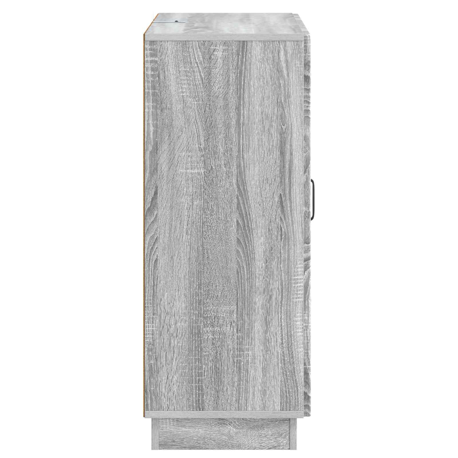 Buffet Sonoma gris 66 x 34,5 x 87 cm Bois d'ingénierie - XIOS