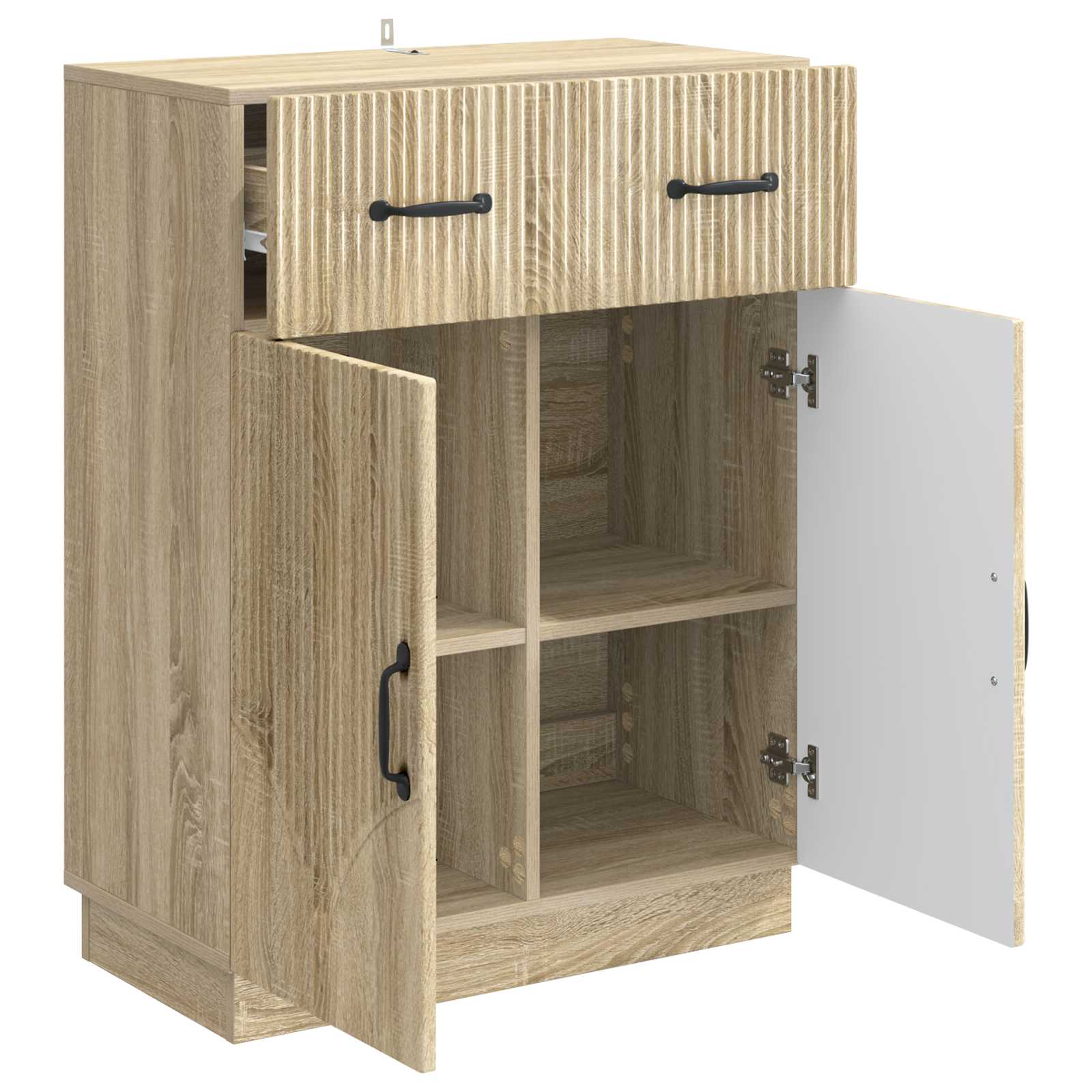Buffet Chêne Sonoma 66 x 34,5 x 87 cm Bois d'ingénierie - XIOS