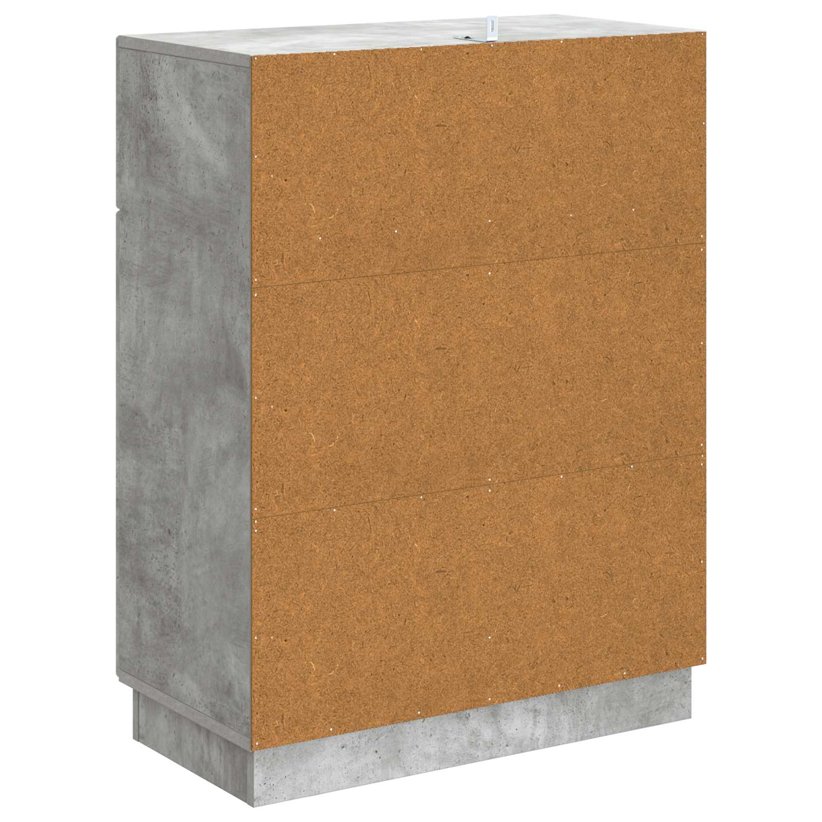 Buffet Gris béton 66 x 34,5 x 87 cm Bois d'ingénierie - XIOS