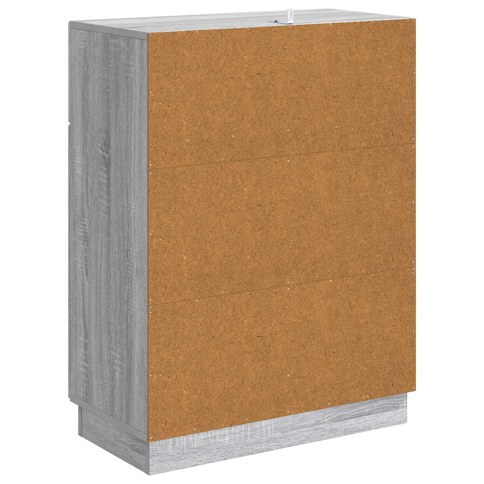 Buffet Sonoma gris 66 x 34,5 x 87 cm Bois d'ingénierie - XIOS