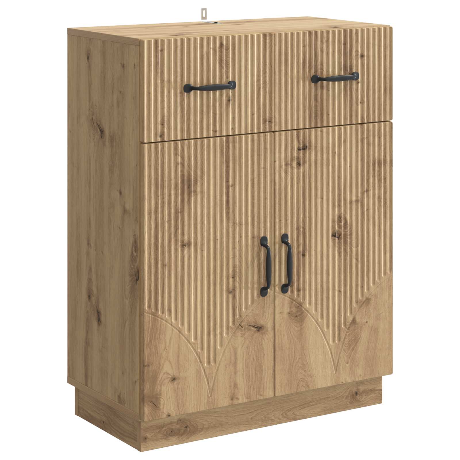 Buffet Chêne artisanal 66 x 34,5 x 87 cm Bois d'ingénierie - XIOS