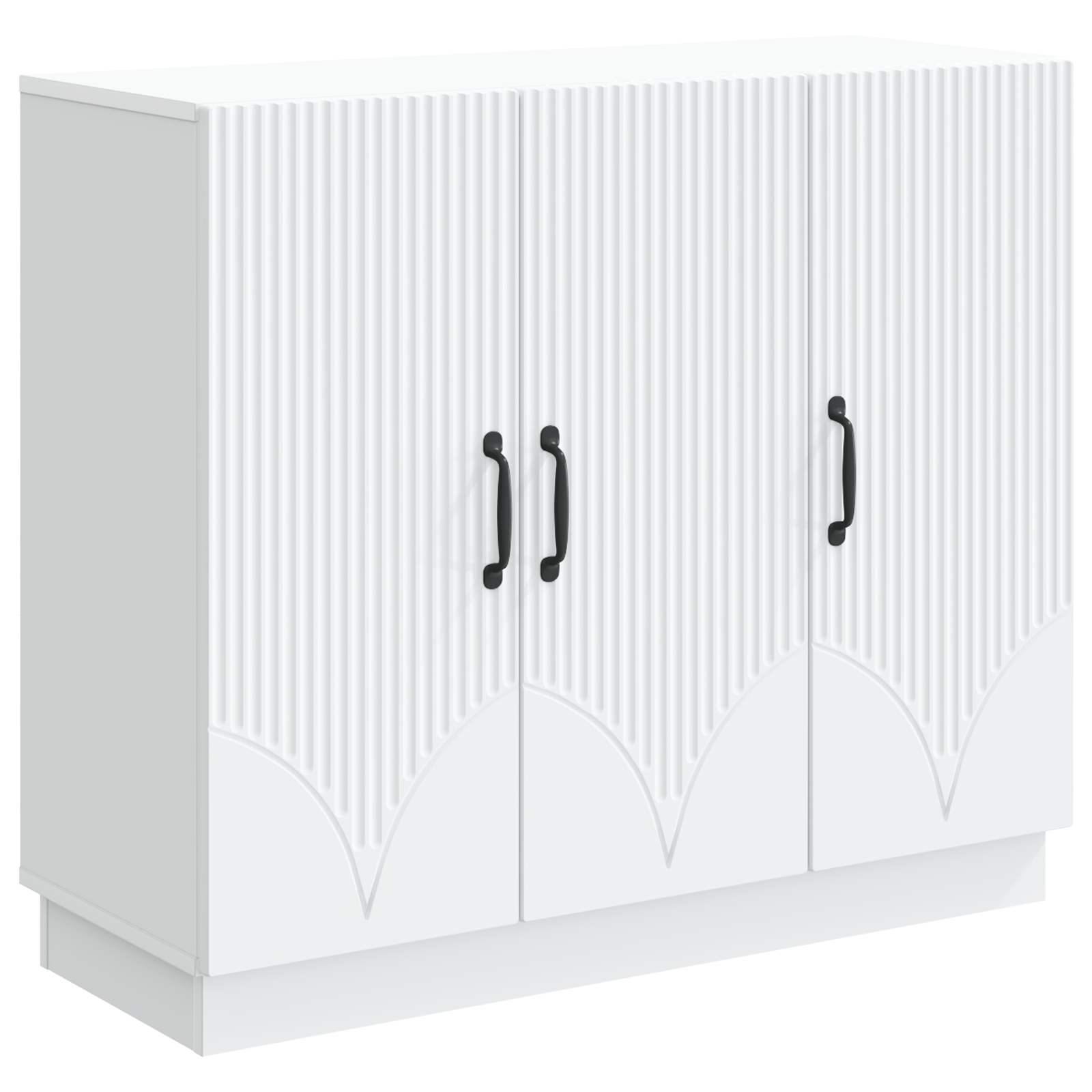 Buffet Blanc 89 x 34,5 x 77 cm Bois d'ingénierie - XIOS