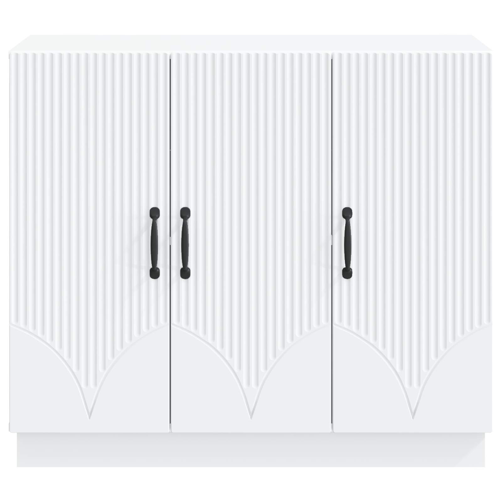 Buffet Blanc 89 x 34,5 x 77 cm Bois d'ingénierie - XIOS