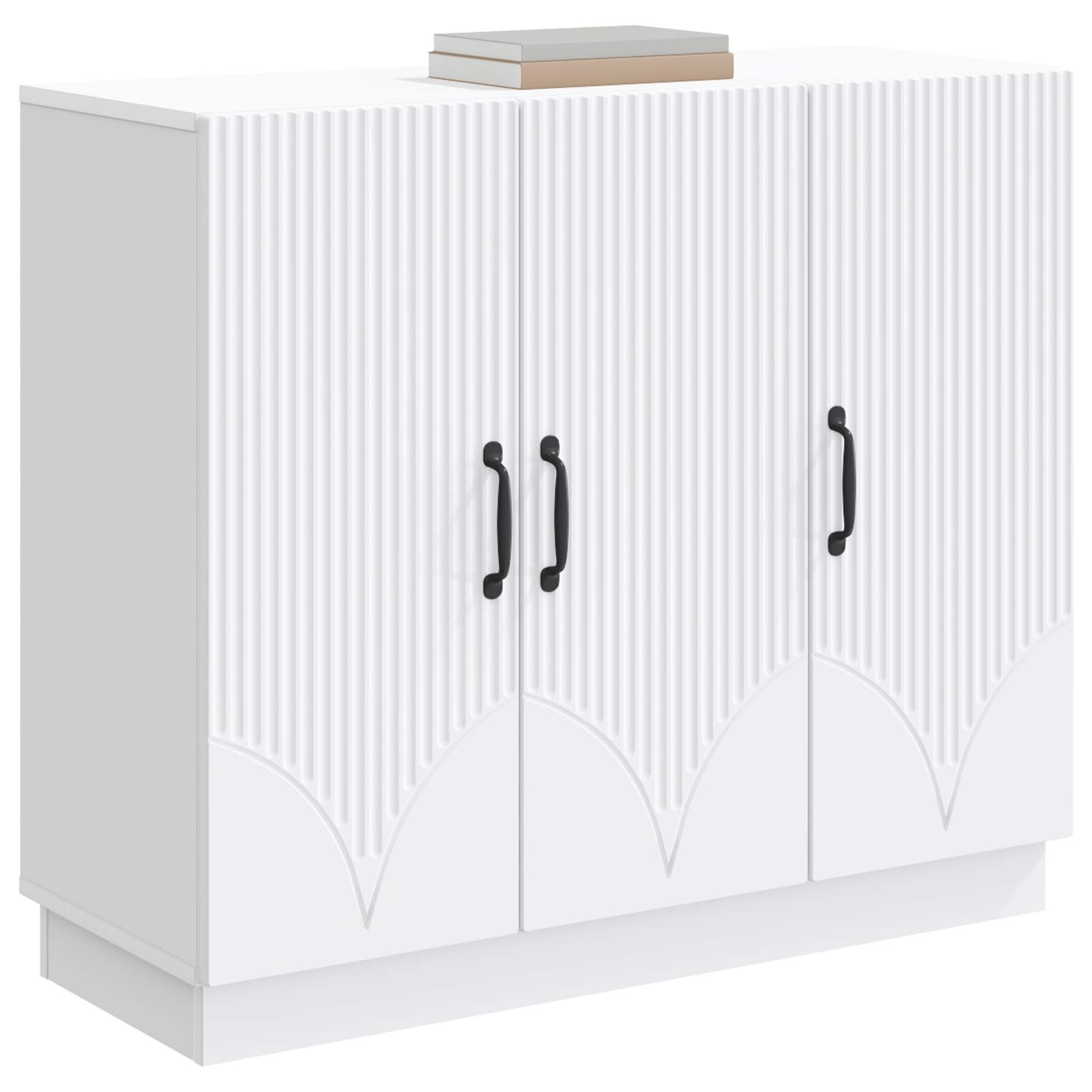 Buffet Blanc 89 x 34,5 x 77 cm Bois d'ingénierie - XIOS