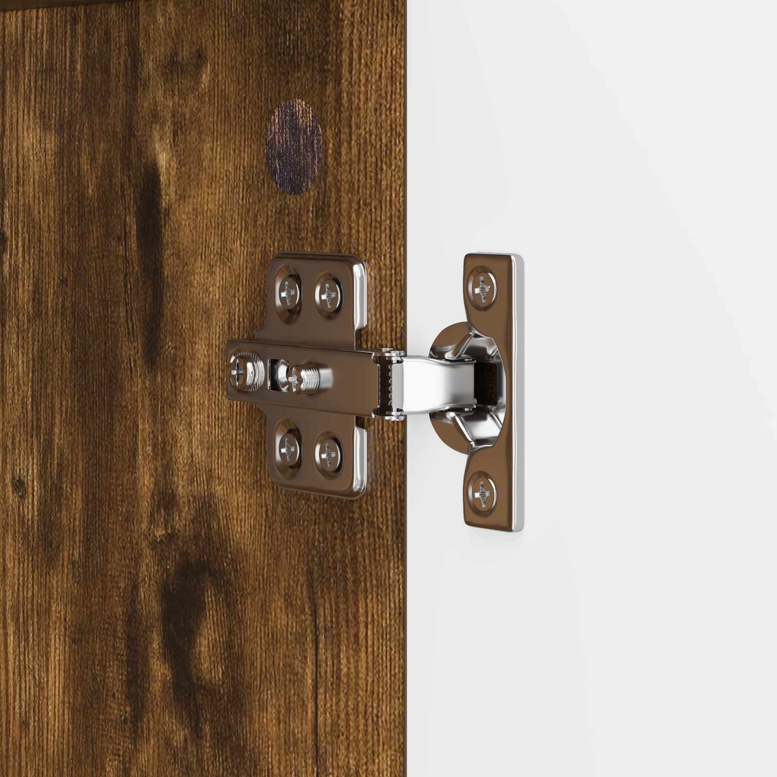 Buffet Chêne fumé 89 x 34,5 x 77 cm Bois d'ingénierie - XIOS