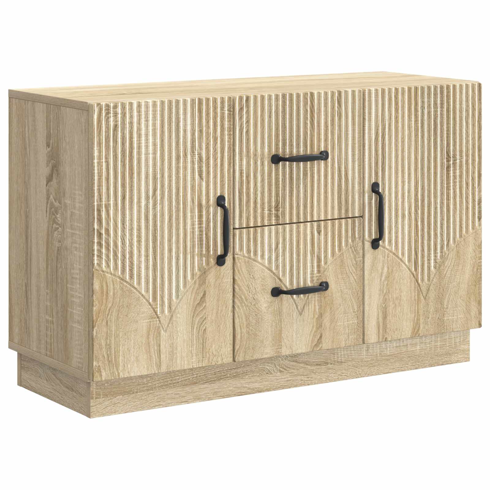 Buffet Chêne Sonoma 89 x 34,5 x 57 cm Bois d'ingénierie - XIOS
