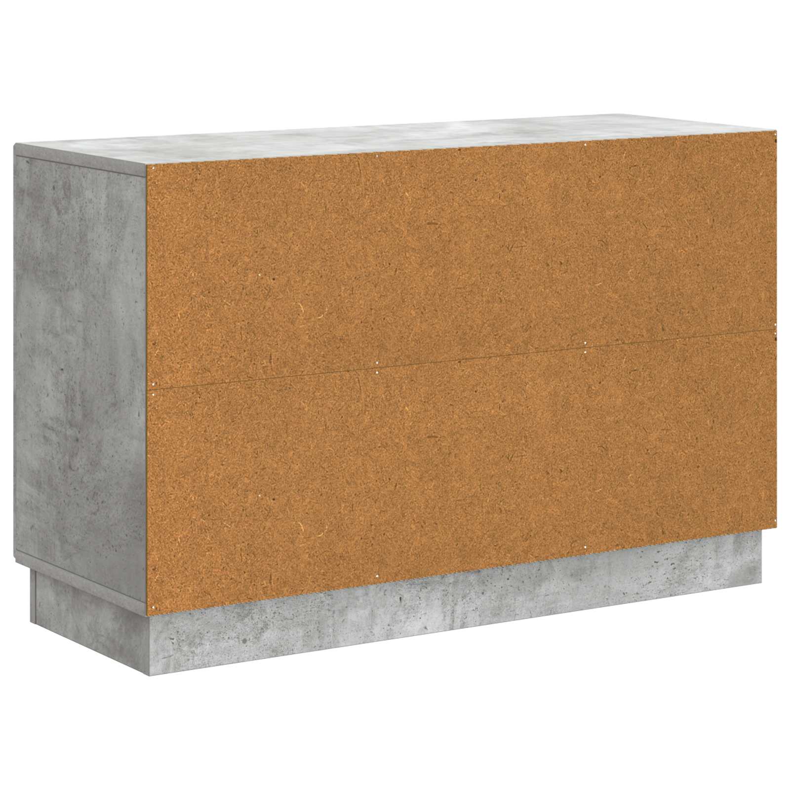 Buffet Gris béton 89 x 34,5 x 57 cm Bois d'ingénierie - XIOS