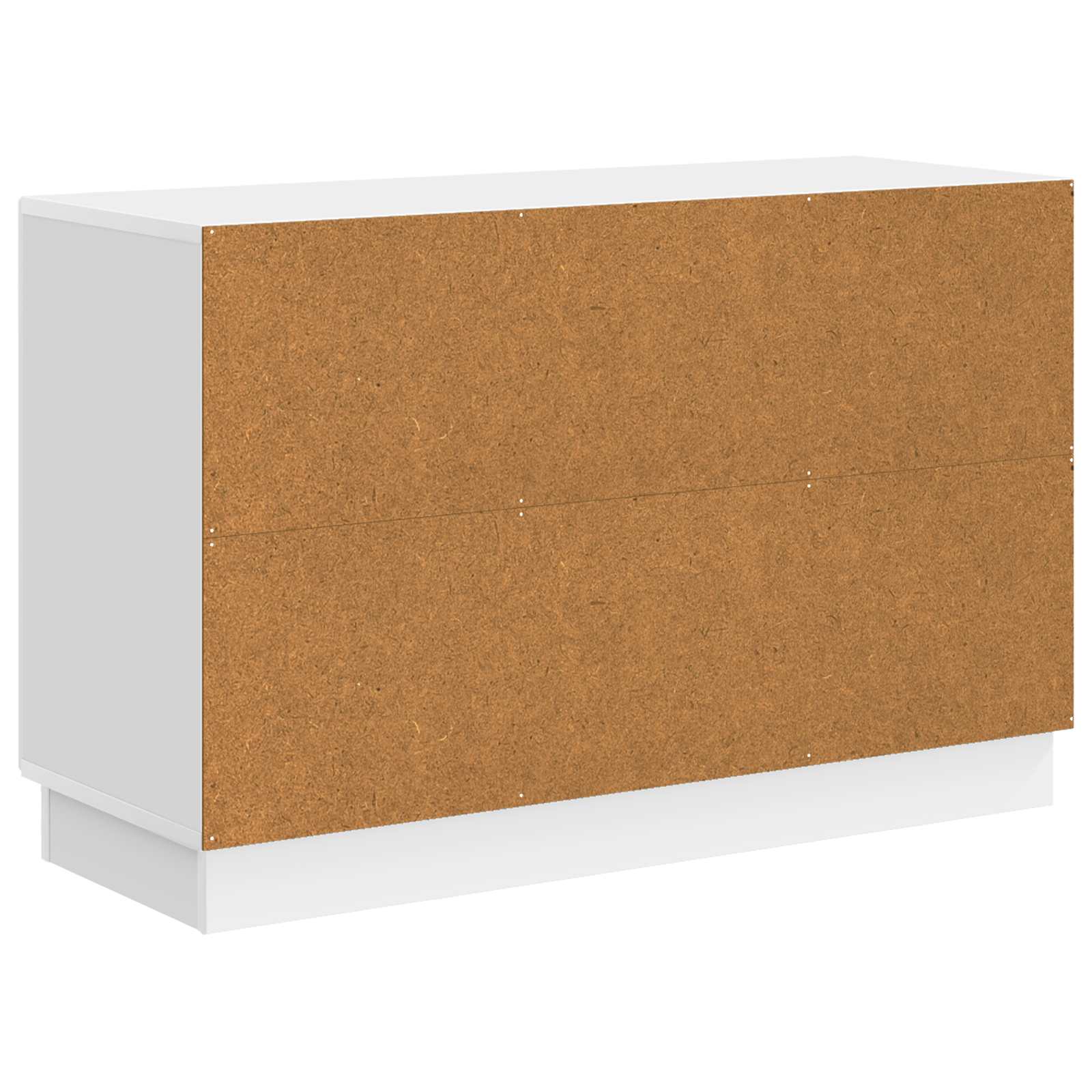 Buffet Blanc brillant 89 x 34,5 x 57 cm Bois d'ingénierie - XIOS
