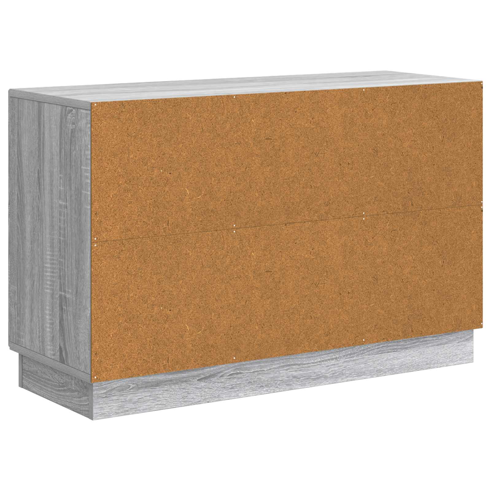 Buffet Sonoma gris 89 x 34,5 x 57 cm Bois d'ingénierie - XIOS