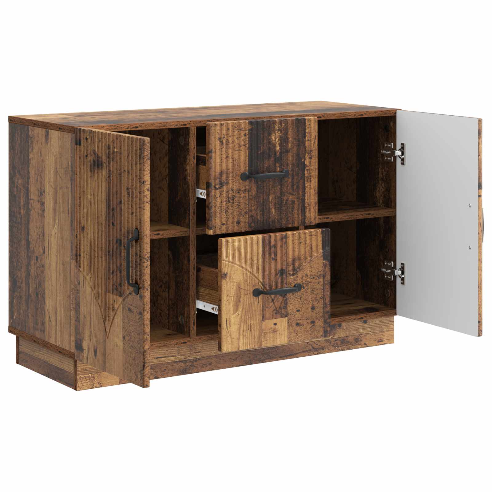 Buffet Bois ancien 89 x 34,5 x 57 cm Bois d'ingénierie - XIOS