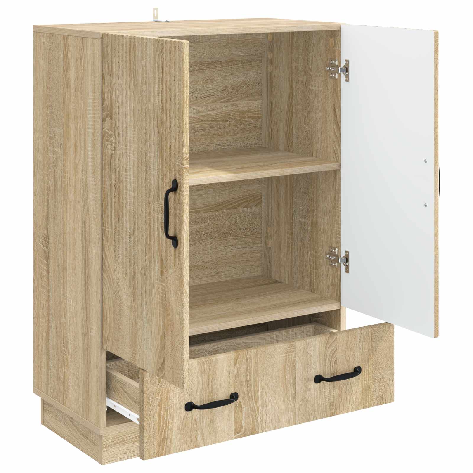 Buffet Chêne Sonoma 66 x 34,5 x 92 cm Bois d'ingénierie - XIOS