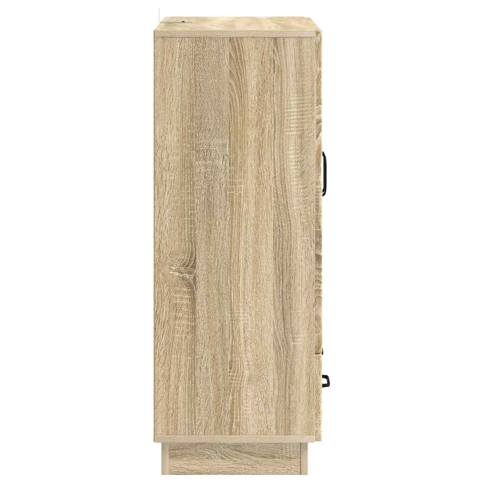 Buffet Chêne Sonoma 66 x 34,5 x 92 cm Bois d'ingénierie - XIOS