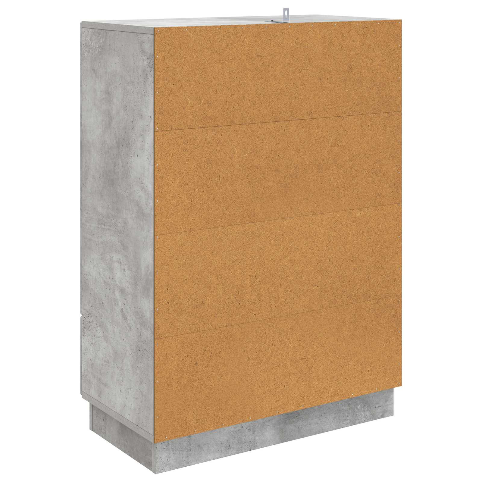 Buffet Gris béton 66 x 34,5 x 92 cm Bois d'ingénierie - XIOS