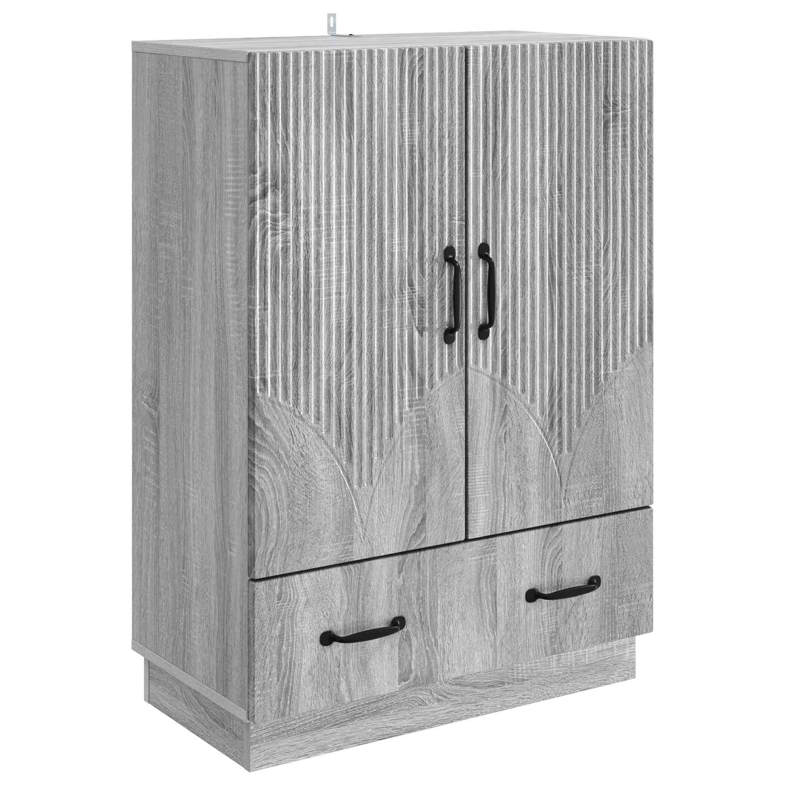 Buffet Sonoma gris 66 x 34,5 x 92 cm Bois d'ingénierie - XIOS