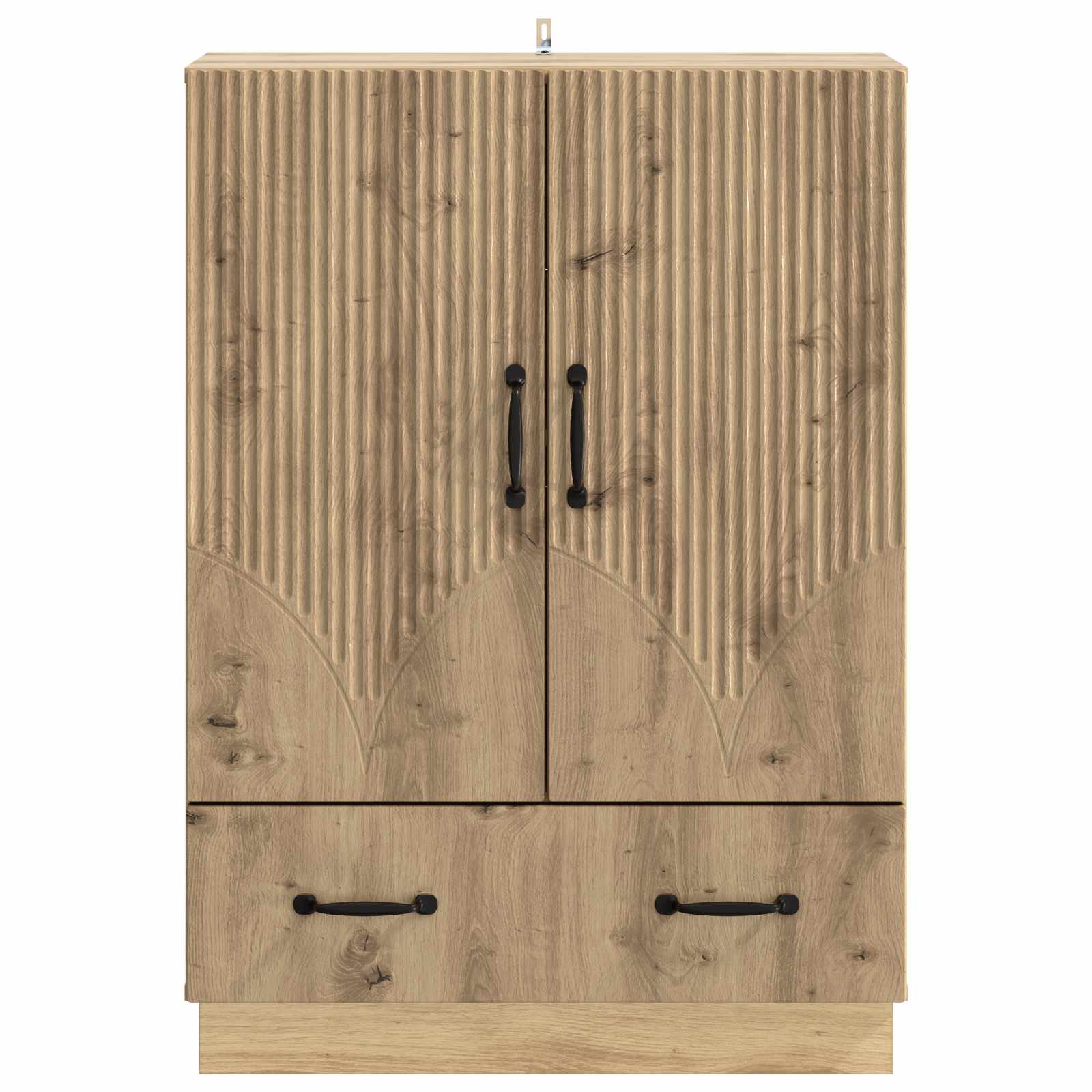 Buffet Chêne artisanal 66 x 34,5 x 92 cm Bois d'ingénierie - XIOS