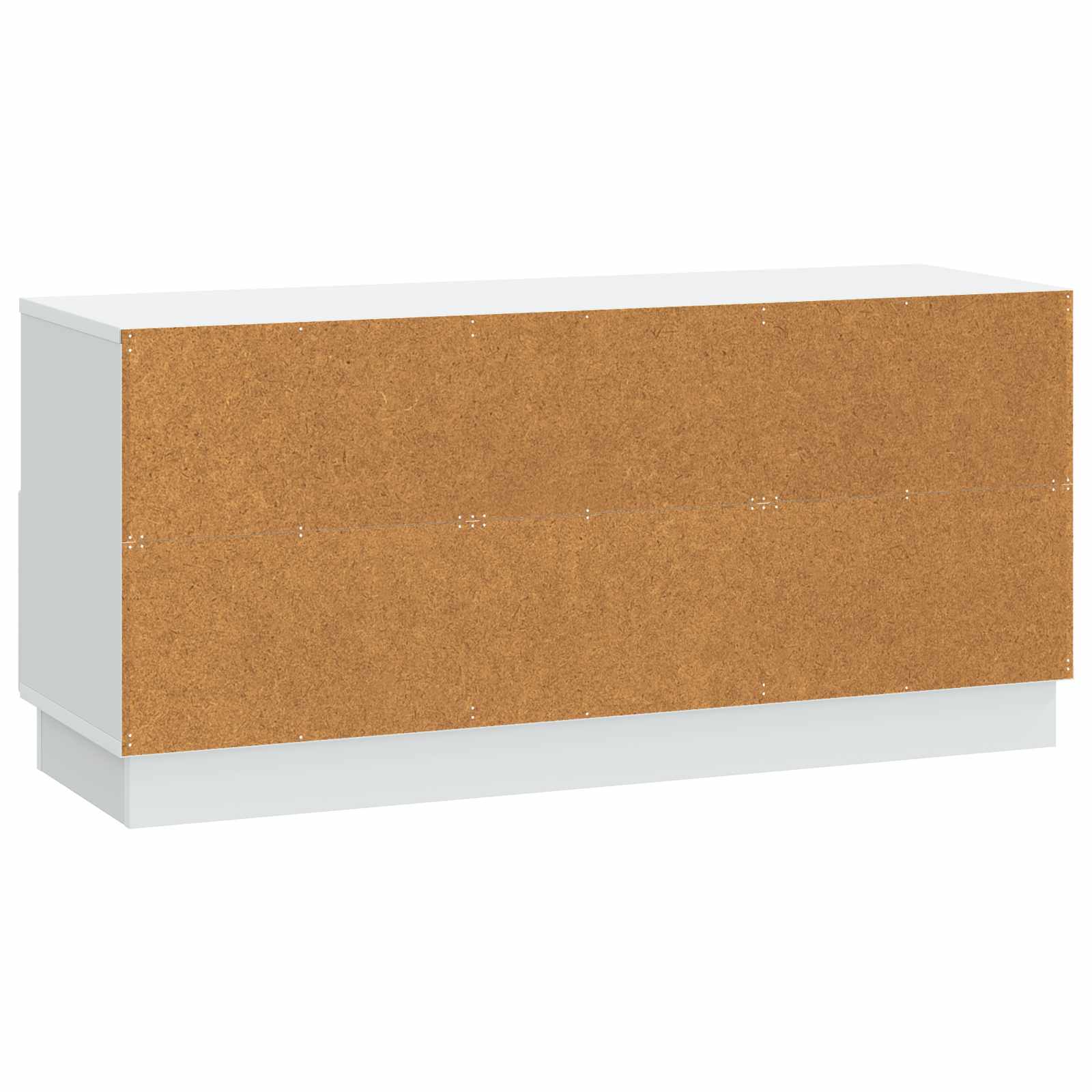 Meuble TV Blanc 102 x 34,5 x 47 cm Bois d'ingénierie - XIOS