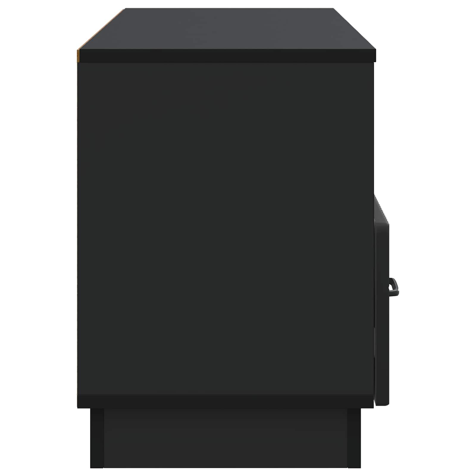 Meuble TV avec tiroir Noir 102 x 34,5 x 47 cm Bois d'ingénierie - XIOS