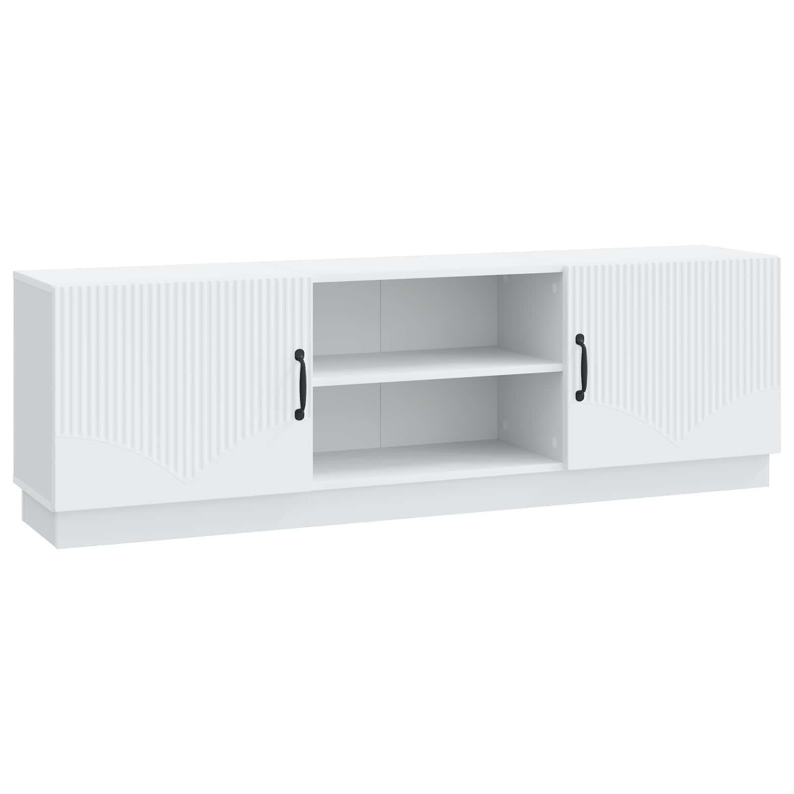 Meuble TV Blanc 150 x 31 x 47 cm Bois d'ingénierie - XIOS