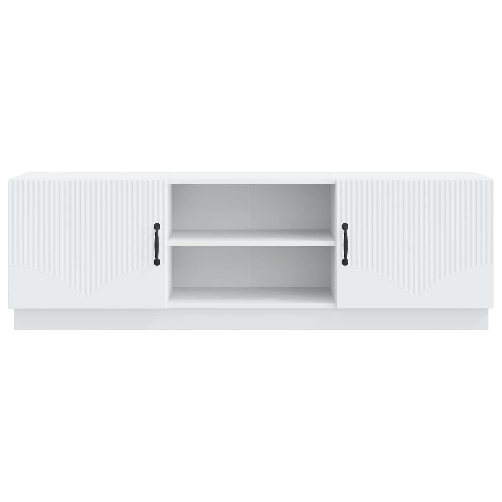 Meuble TV Blanc 150 x 31 x 47 cm Bois d'ingénierie - XIOS