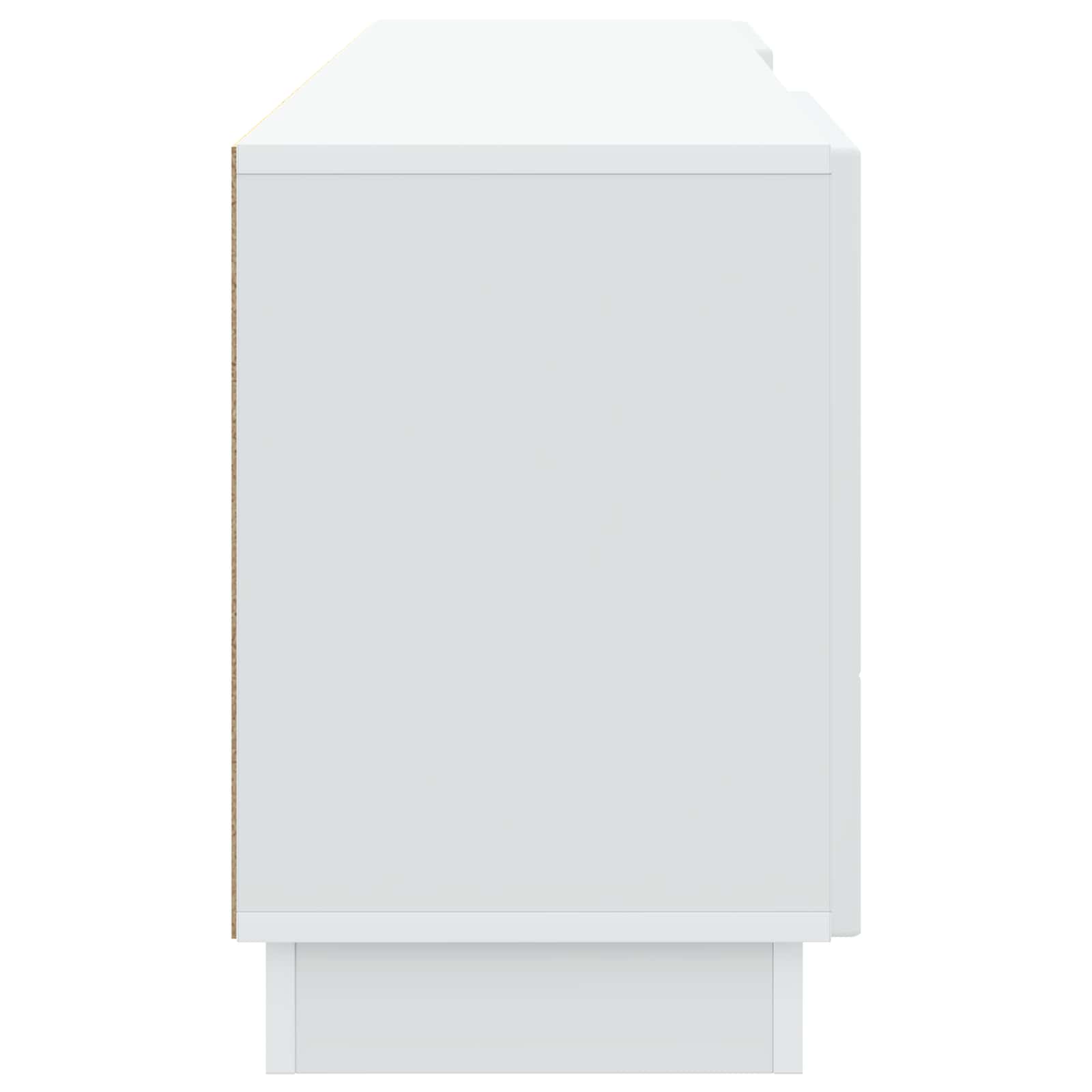 Meuble TV Blanc 150 x 31 x 47 cm Bois d'ingénierie - XIOS
