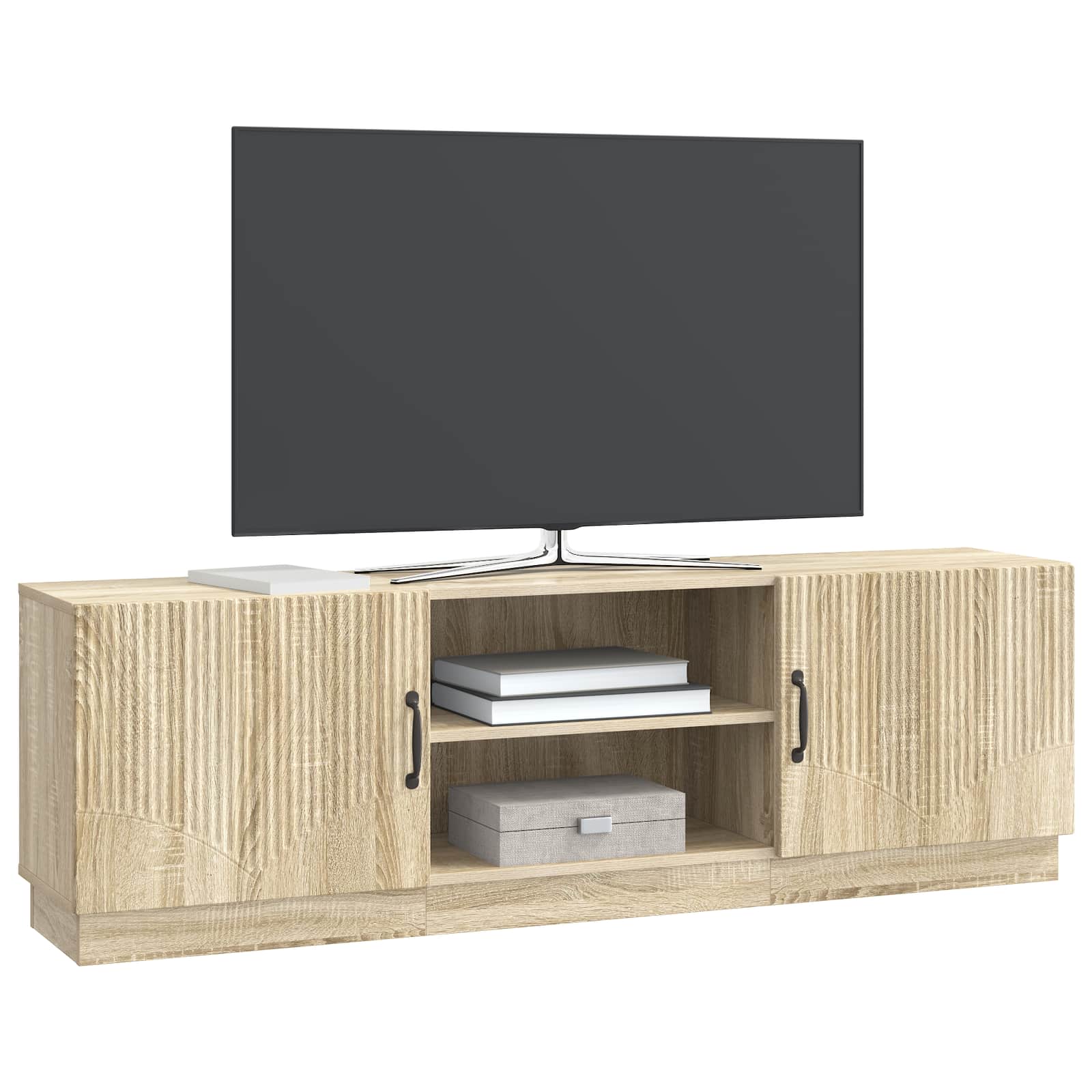 Meuble TV Chêne Sonoma 150 x 31 x 47 cm Bois d'ingénierie - XIOS