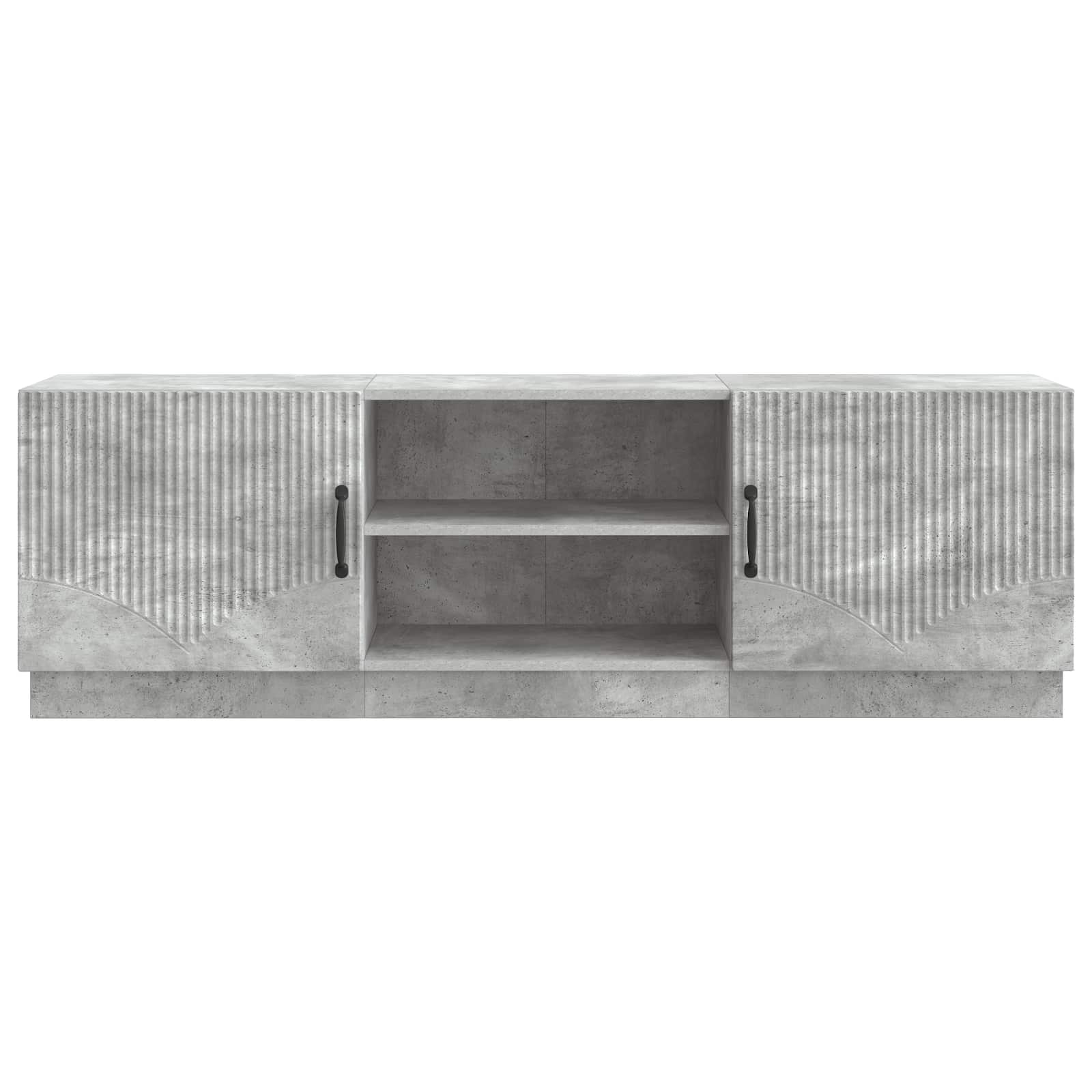 Meuble TV Gris béton 150 x 31 x 47 cm Bois d'ingénierie - XIOS