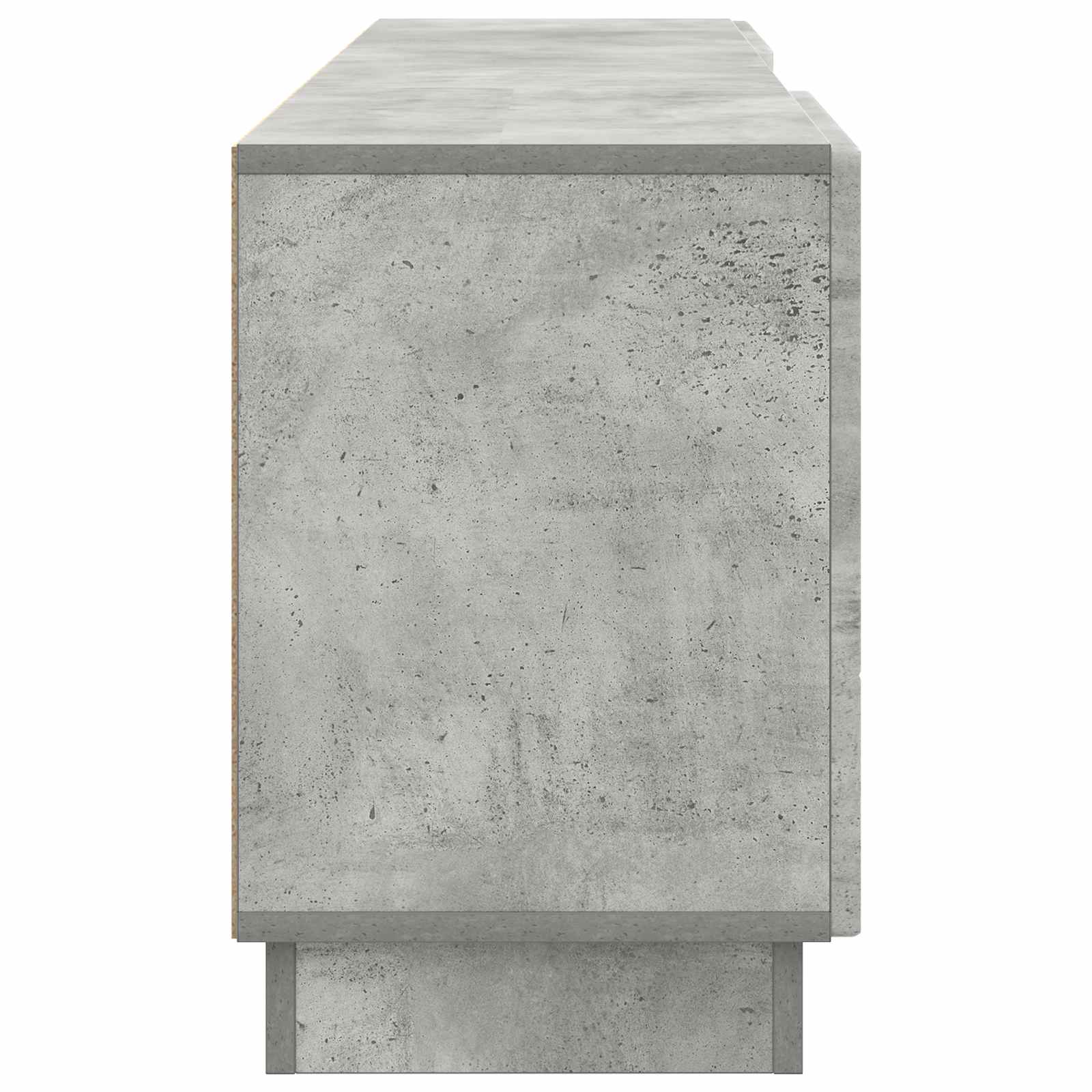 Meuble TV Gris béton 150 x 31 x 47 cm Bois d'ingénierie - XIOS