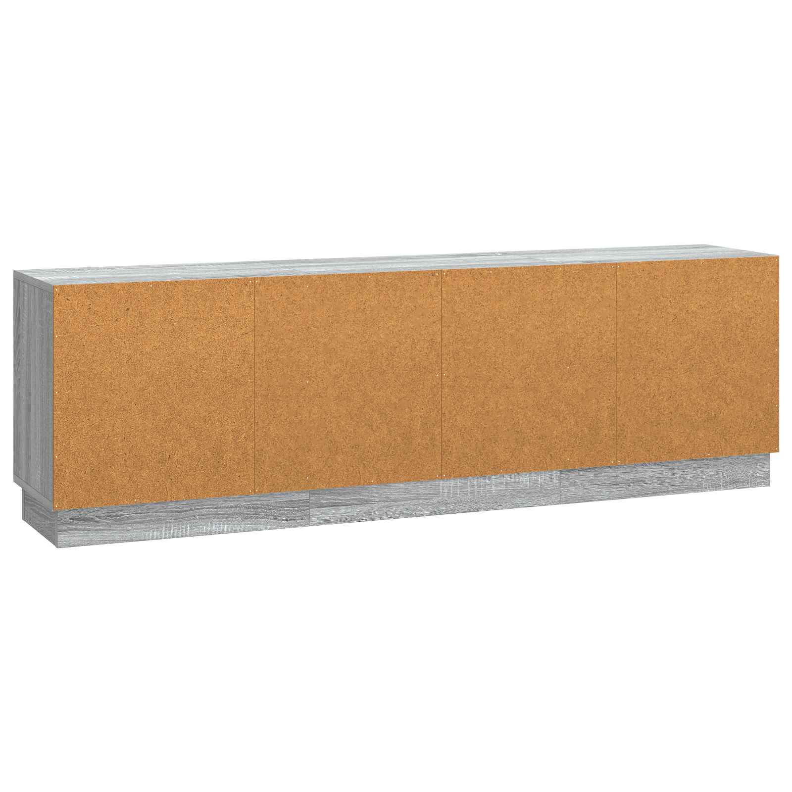 Meuble TV Sonoma gris 150 x 31 x 47 cm Bois d'ingénierie - XIOS
