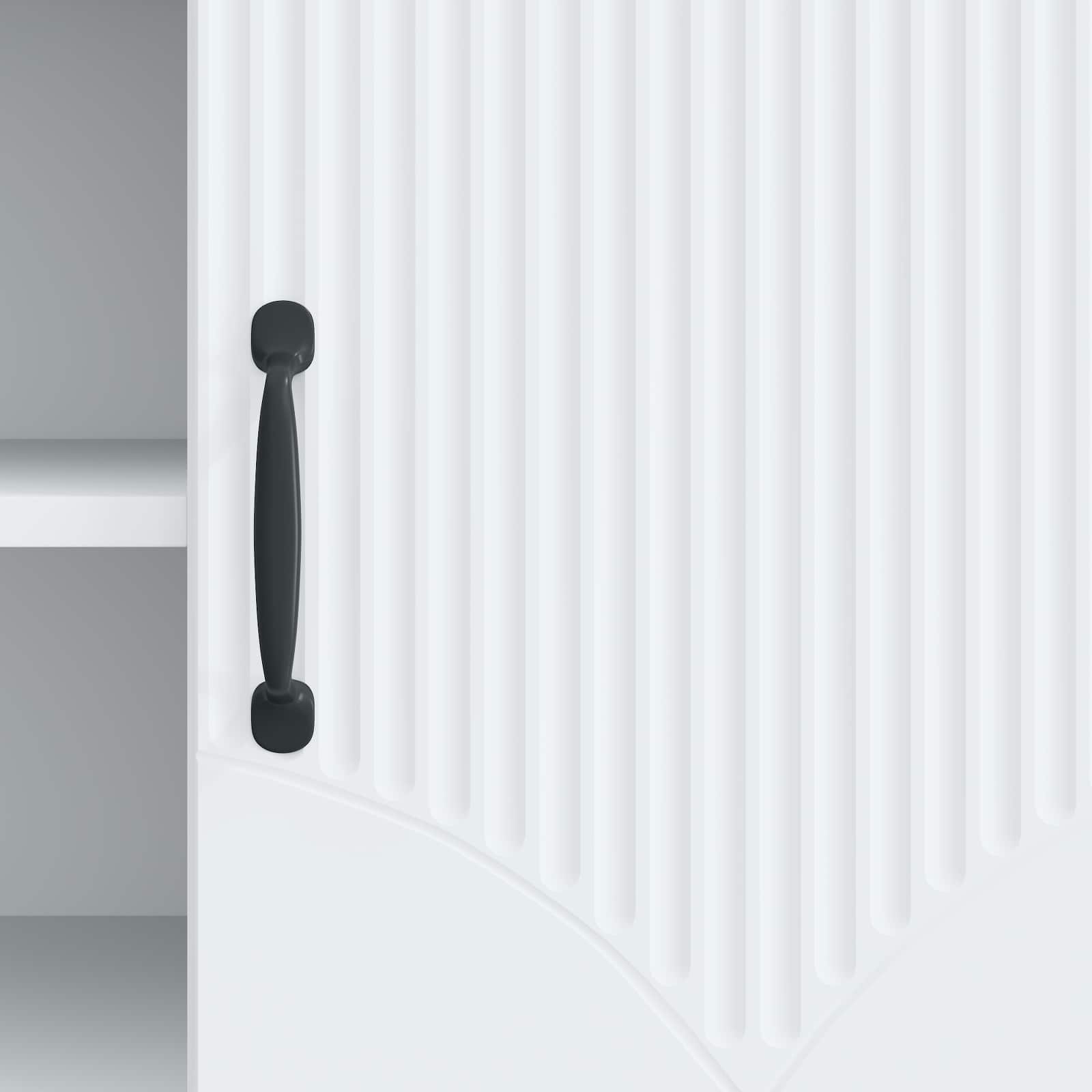 Meuble TV Blanc 102 x 34,5 x 47 cm Bois d'ingénierie - XIOS