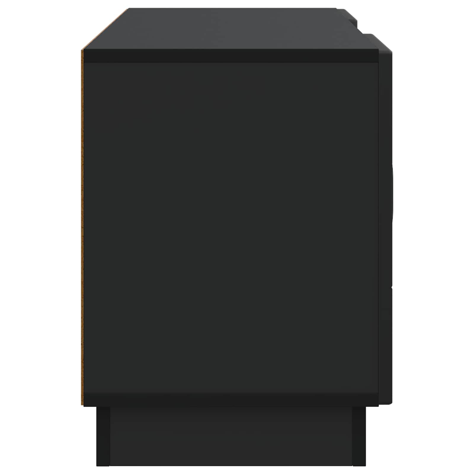 Meuble TV Noir 102 x 34,5 x 47 cm Bois d'ingénierie - XIOS