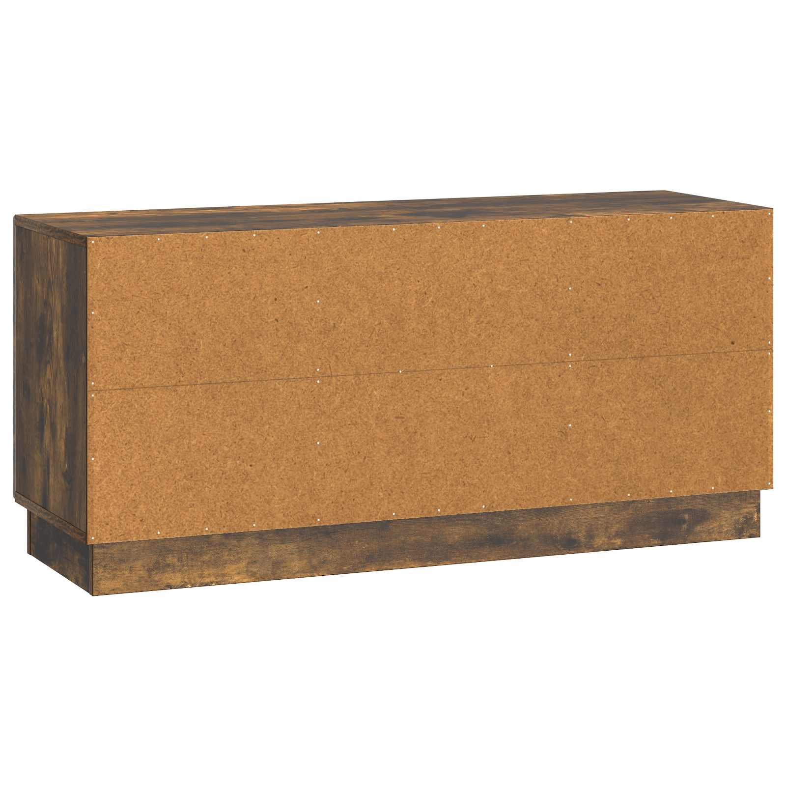 Meuble TV Chêne fumé 102 x 34,5 x 47 cm Bois d'ingénierie - XIOS