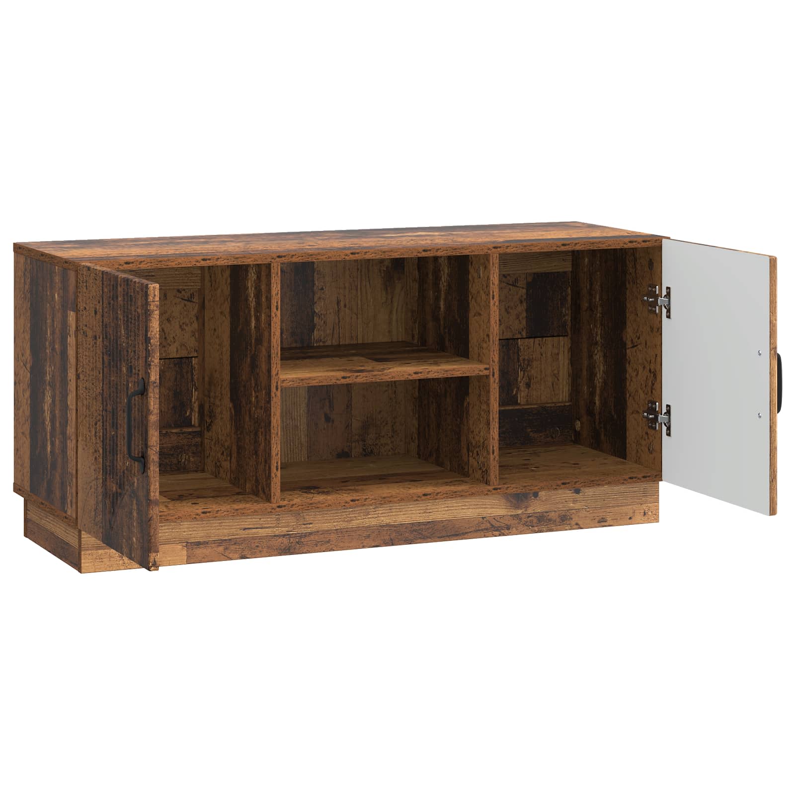 Meuble TV Bois ancien 102 x 34,5 x 47 cm Bois d'ingénierie - XIOS
