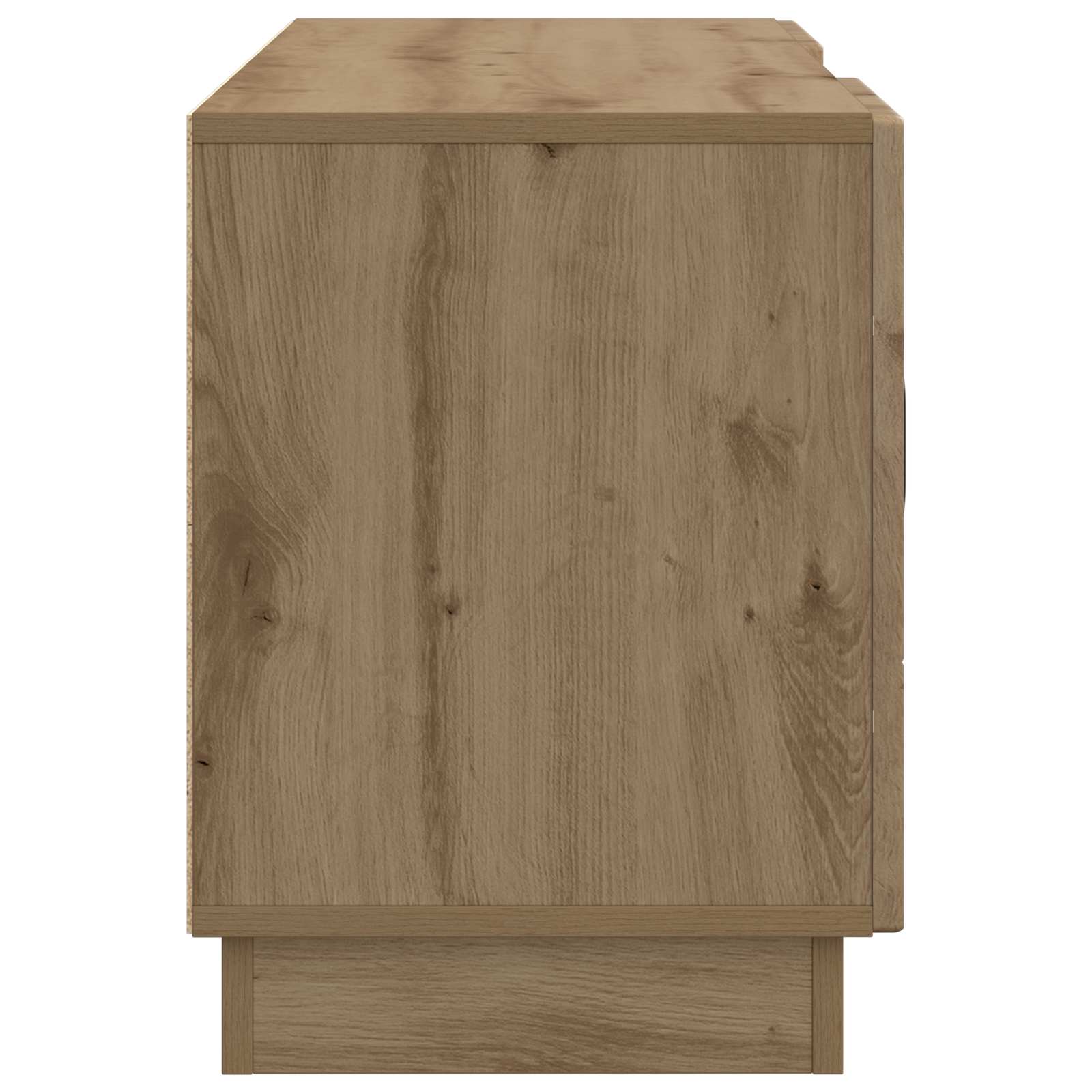 Meuble TV Chêne artisanal 102 x 34,5 x 47 cm Bois d'ingénierie - XIOS