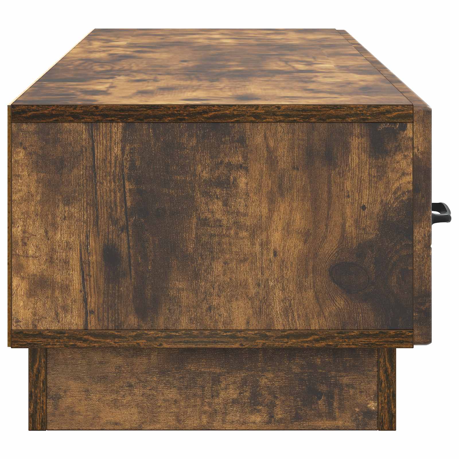 Meuble TV Chêne fumé 147 x 34,5 x 27 cm Bois d'ingénierie - XIOS