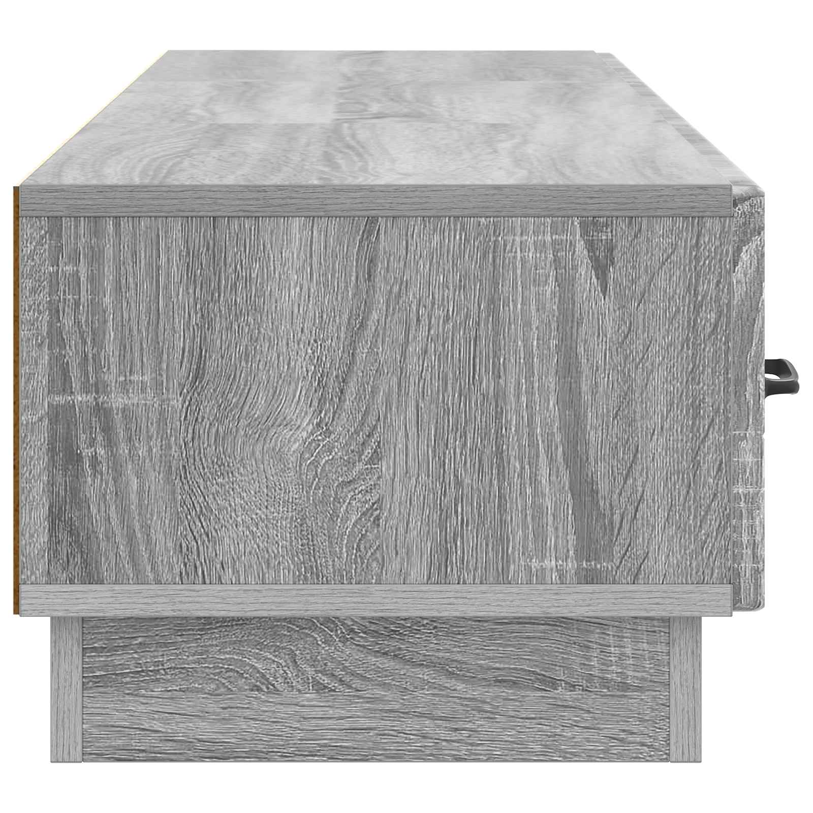 Meuble TV Sonoma gris 147 x 34,5 x 27 cm Bois d'ingénierie - XIOS