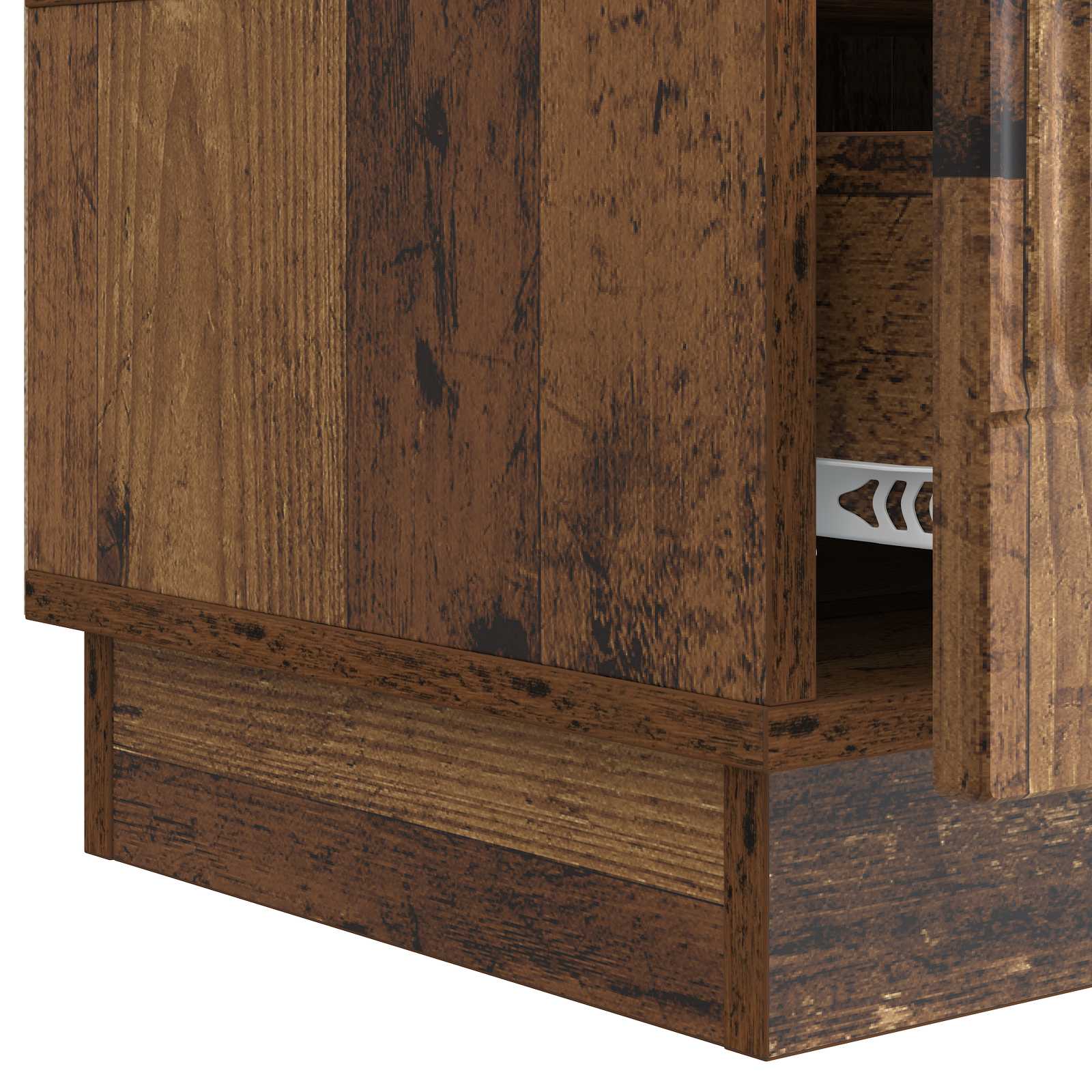 Meuble TV Bois ancien 147 x 34,5 x 27 cm Bois d'ingénierie - XIOS