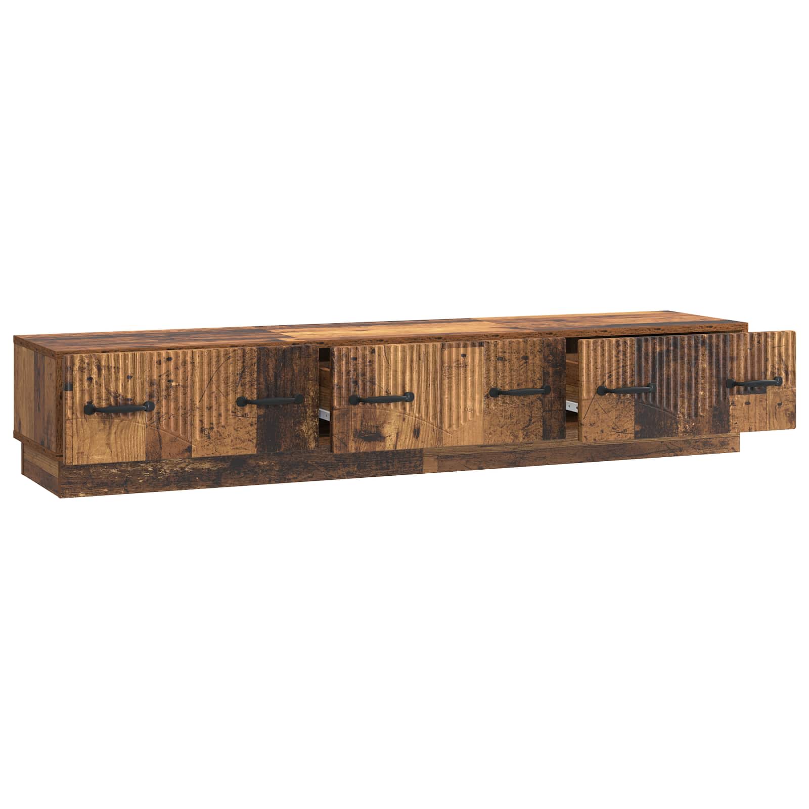 Meuble TV Bois ancien 147 x 34,5 x 27 cm Bois d'ingénierie - XIOS