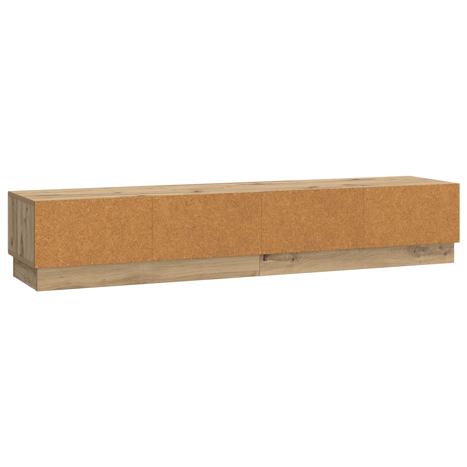 Meuble TV Chêne artisanal 147 x 34,5 x 27 cm Bois d'ingénierie - XIOS