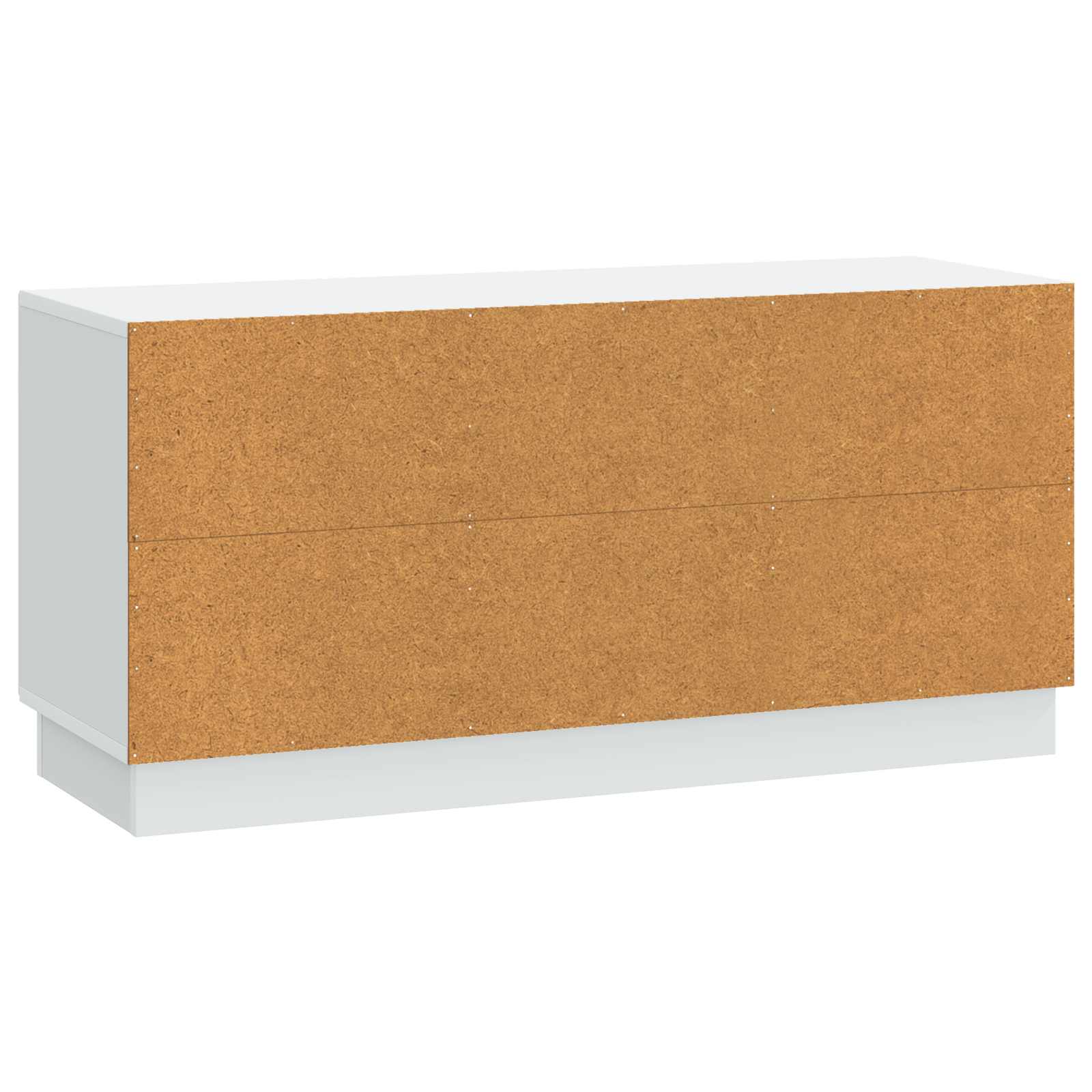 Meuble TV Blanc 99 x 34,5 x 47 cm Bois d'ingénierie - XIOS