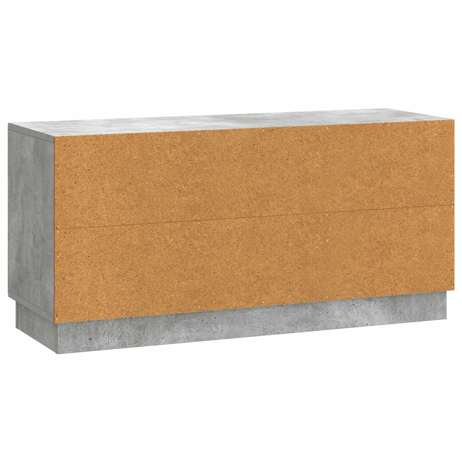Meuble TV Gris béton 99 x 34,5 x 47 cm Bois d'ingénierie - XIOS