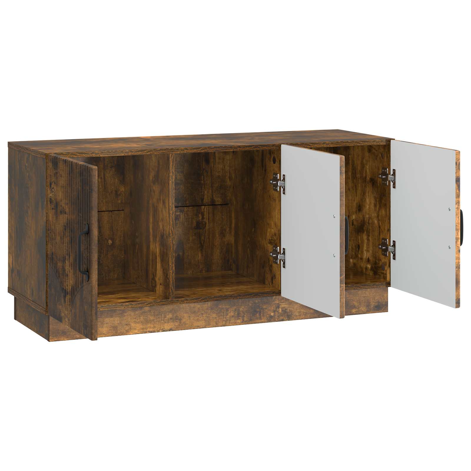 Meuble TV Chêne fumé 99 x 34,5 x 47 cm Bois d'ingénierie - XIOS